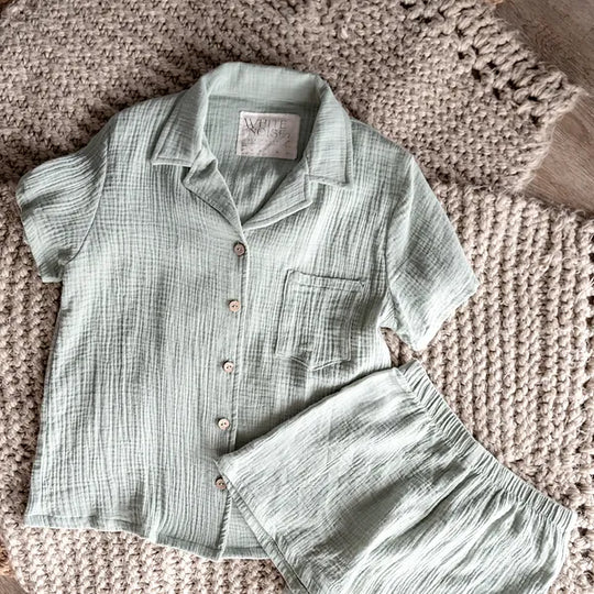 Muslin Short Sleeve Sets